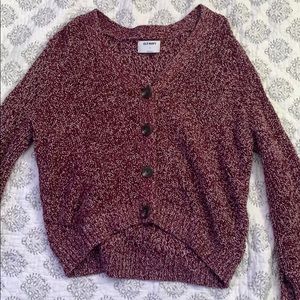 Maroon sweater
